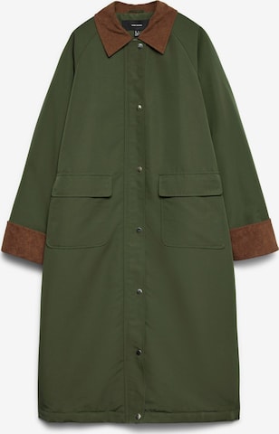 Manteau mi-saison VERO MODA en vert : devant