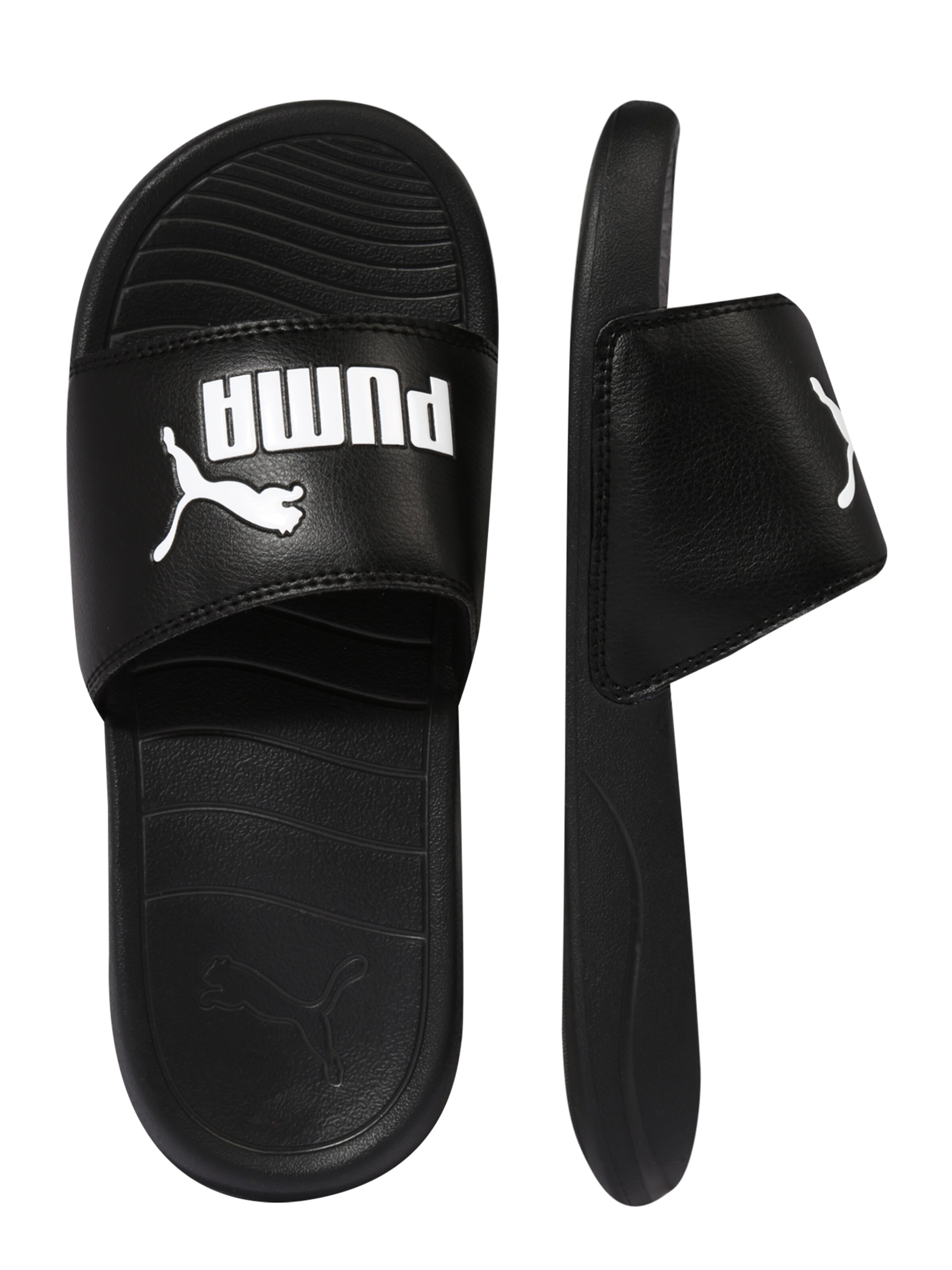 PUMA Strand-/badschoen 'Popcat 20' in Zwart