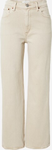 Abercrombie & Fitch Regular Jeans in Beige: voorkant