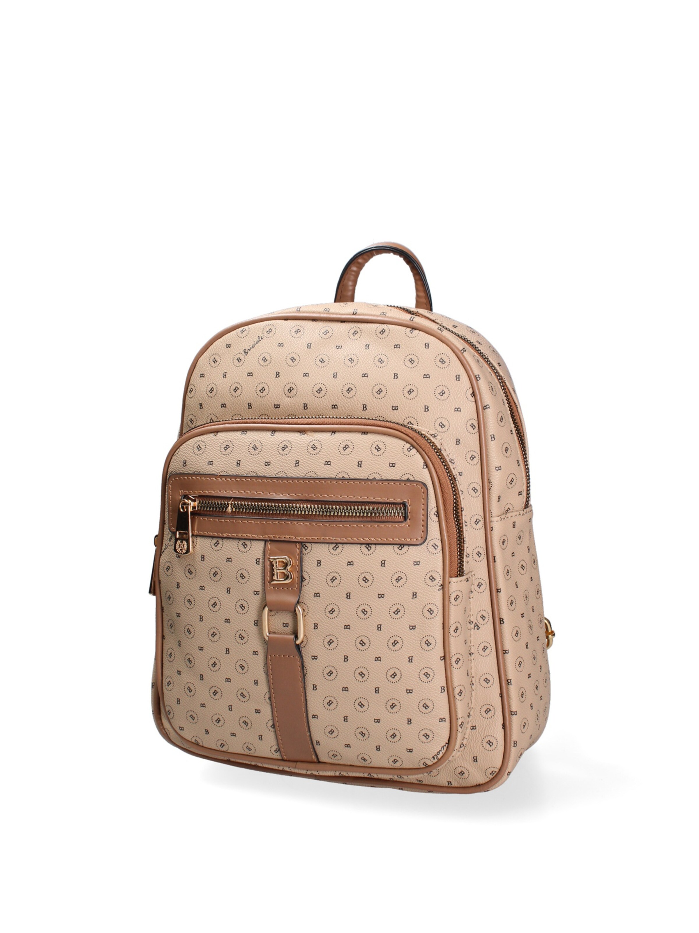 Sac à dos Briciole en beige : devant