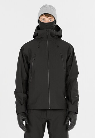 SOS Outdoor jacket 'Hoverla' in Black: front