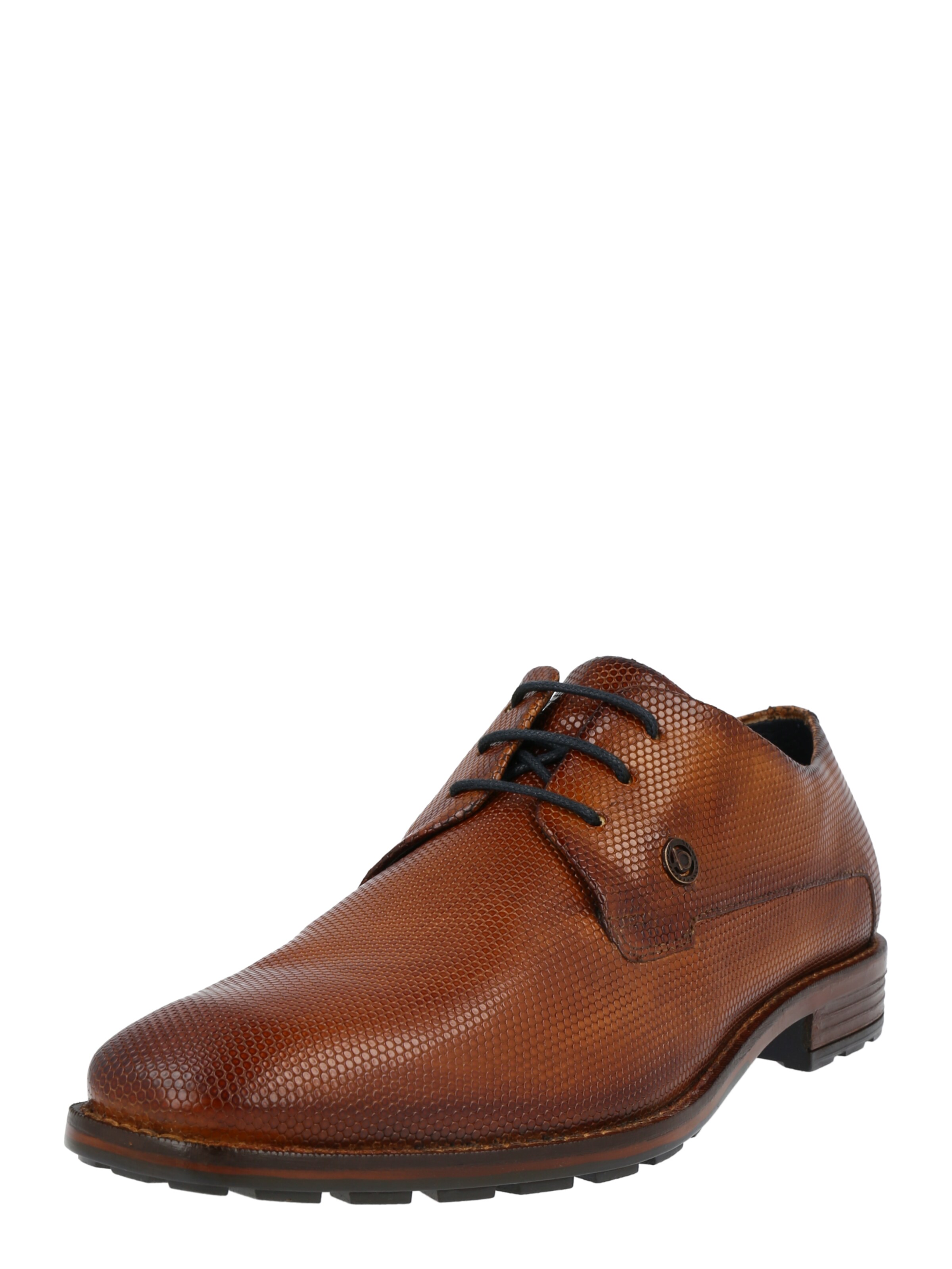 bugatti Schnürschuh 'Mano' in Braun: Vorderseite