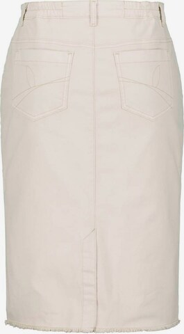 Ulla Popken Rock  (GOTS) in Beige