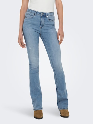 ONLY Regular Jeans 'PAOLA' in Blauw: voorkant