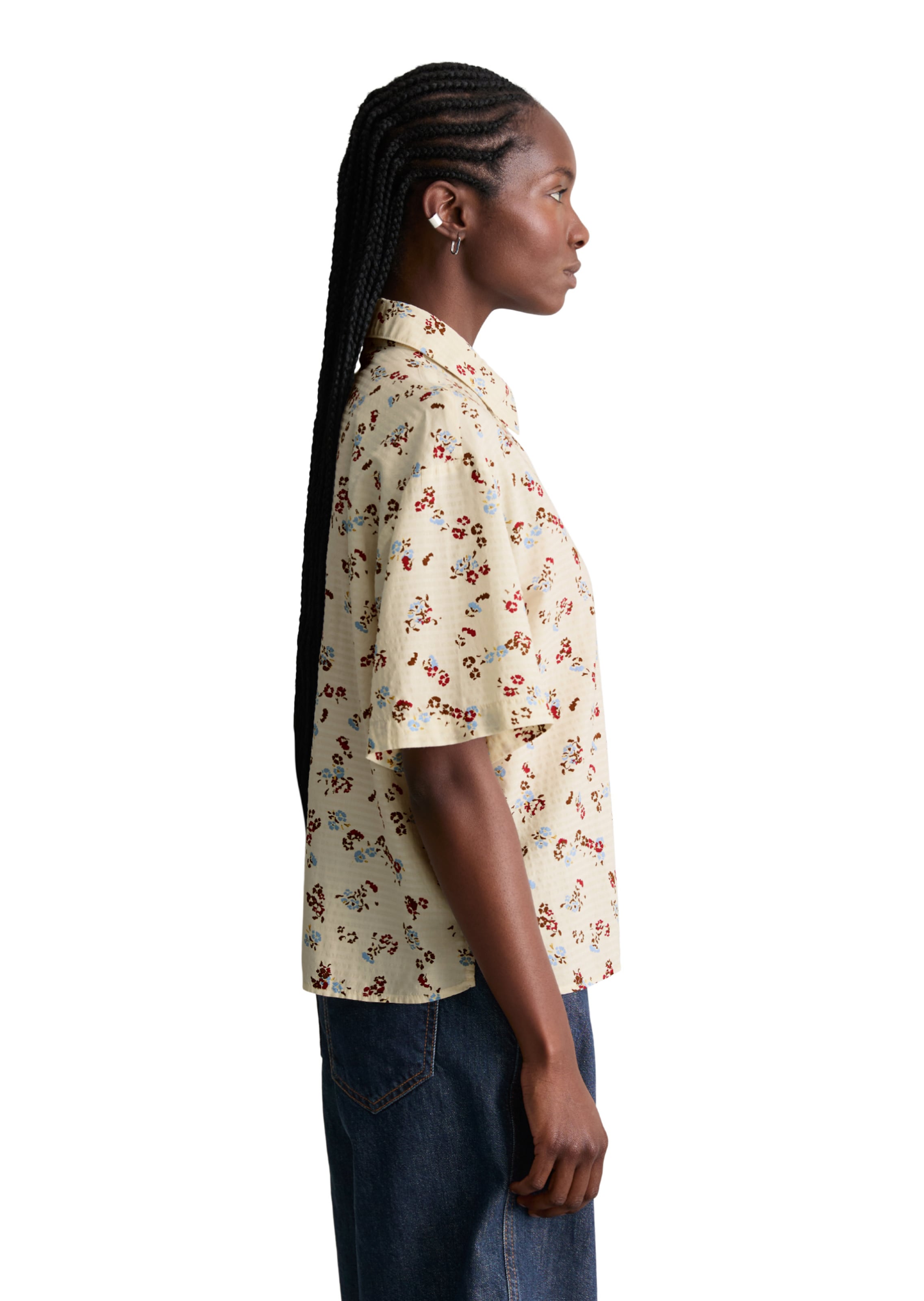 Marc O'Polo DENIM Bluse in Weiß