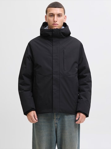Veste mi-saison 'JJEKEEN' JACK & JONES en noir : devant