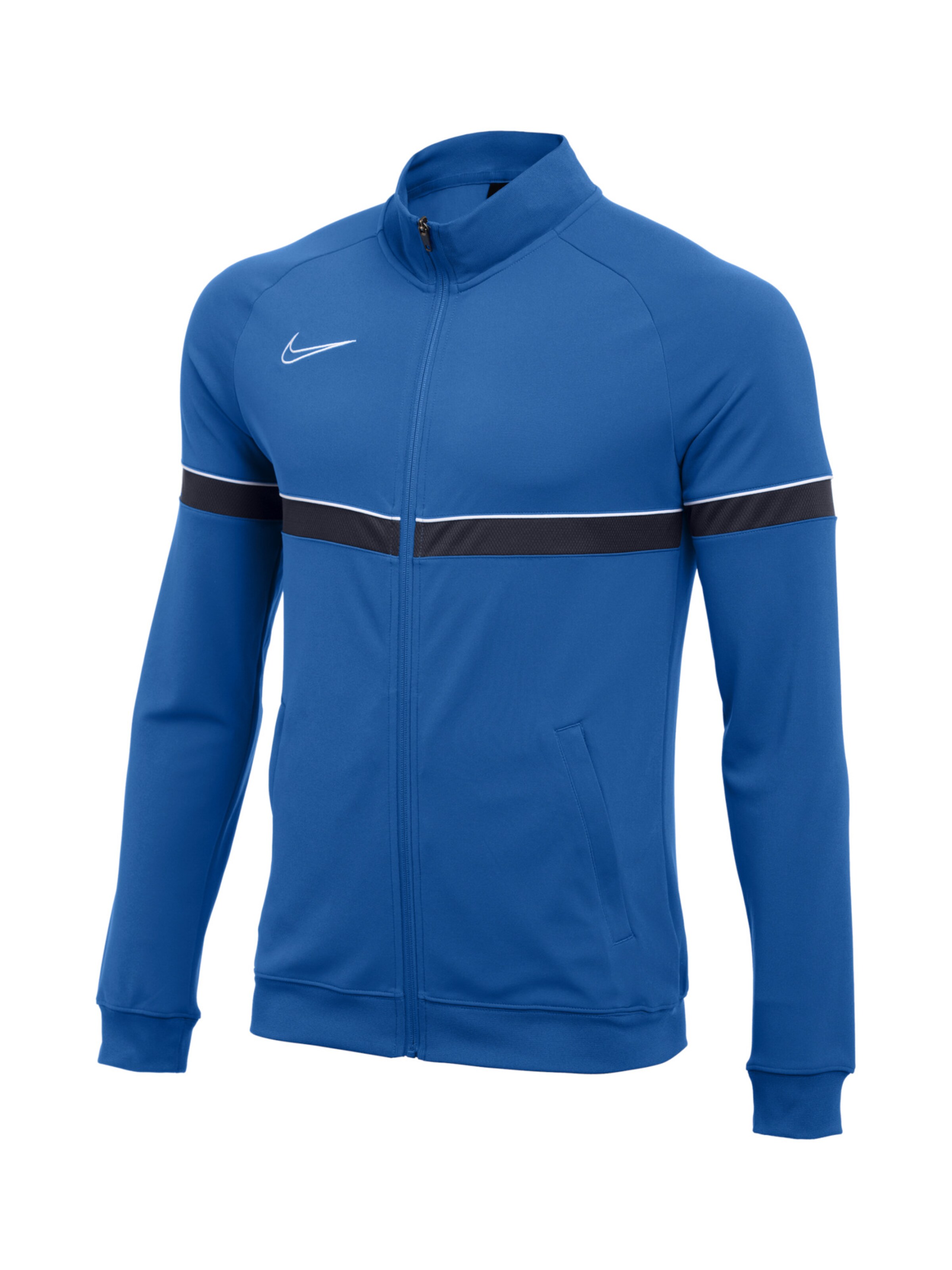 NIKE Trainingsjacke 'Academy' in Blau: Vorderseite