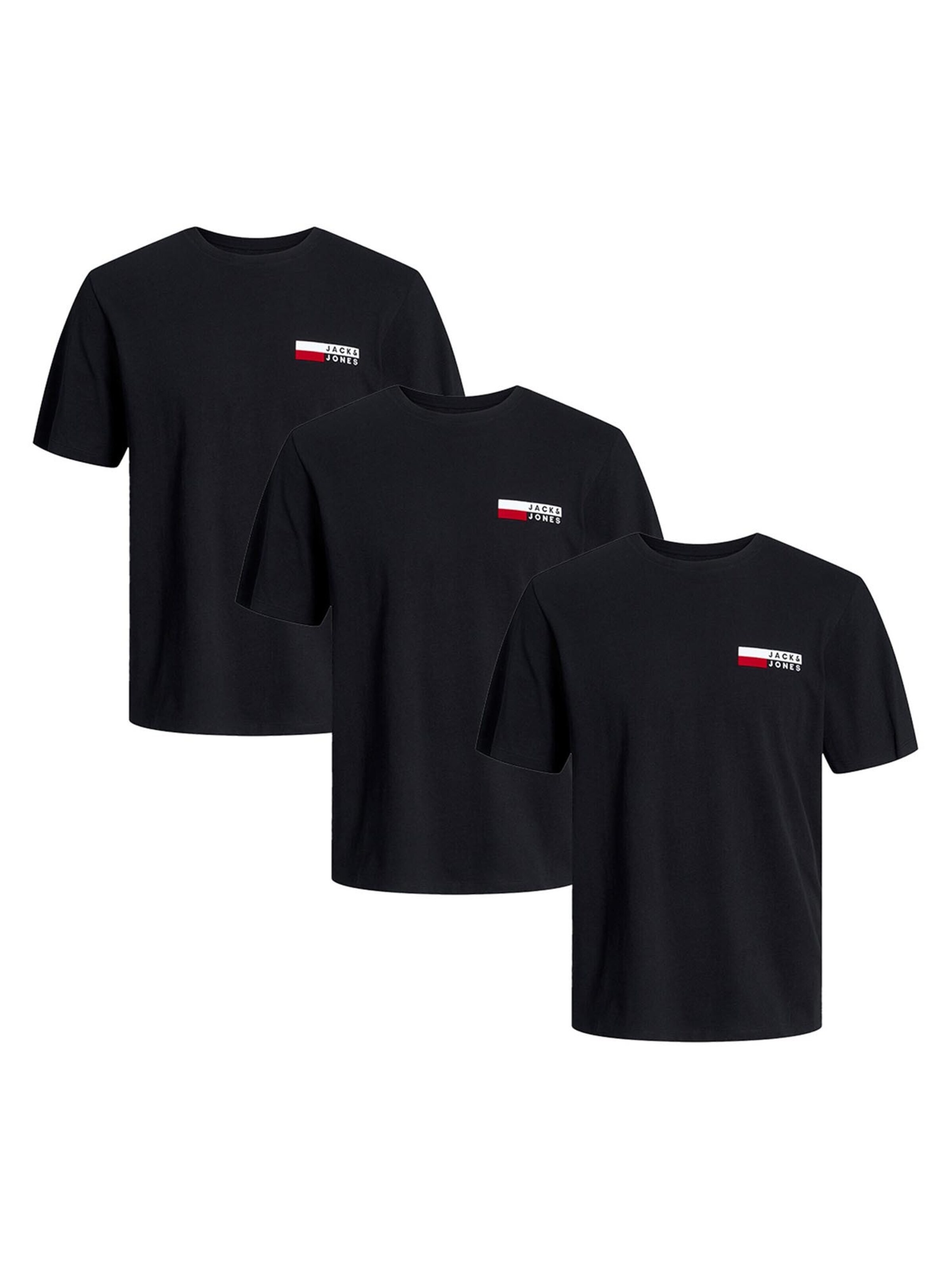 JACK & JONES Shirt 'Corp'‌‌‌‌‌‌‌‌‌ in Schwarz: Vorderseite