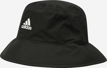 ADIDAS GOLF Sporthatt i svart: framsida