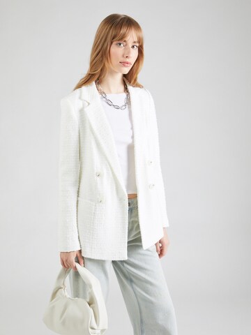 COMMA - Blazer em branco: frente