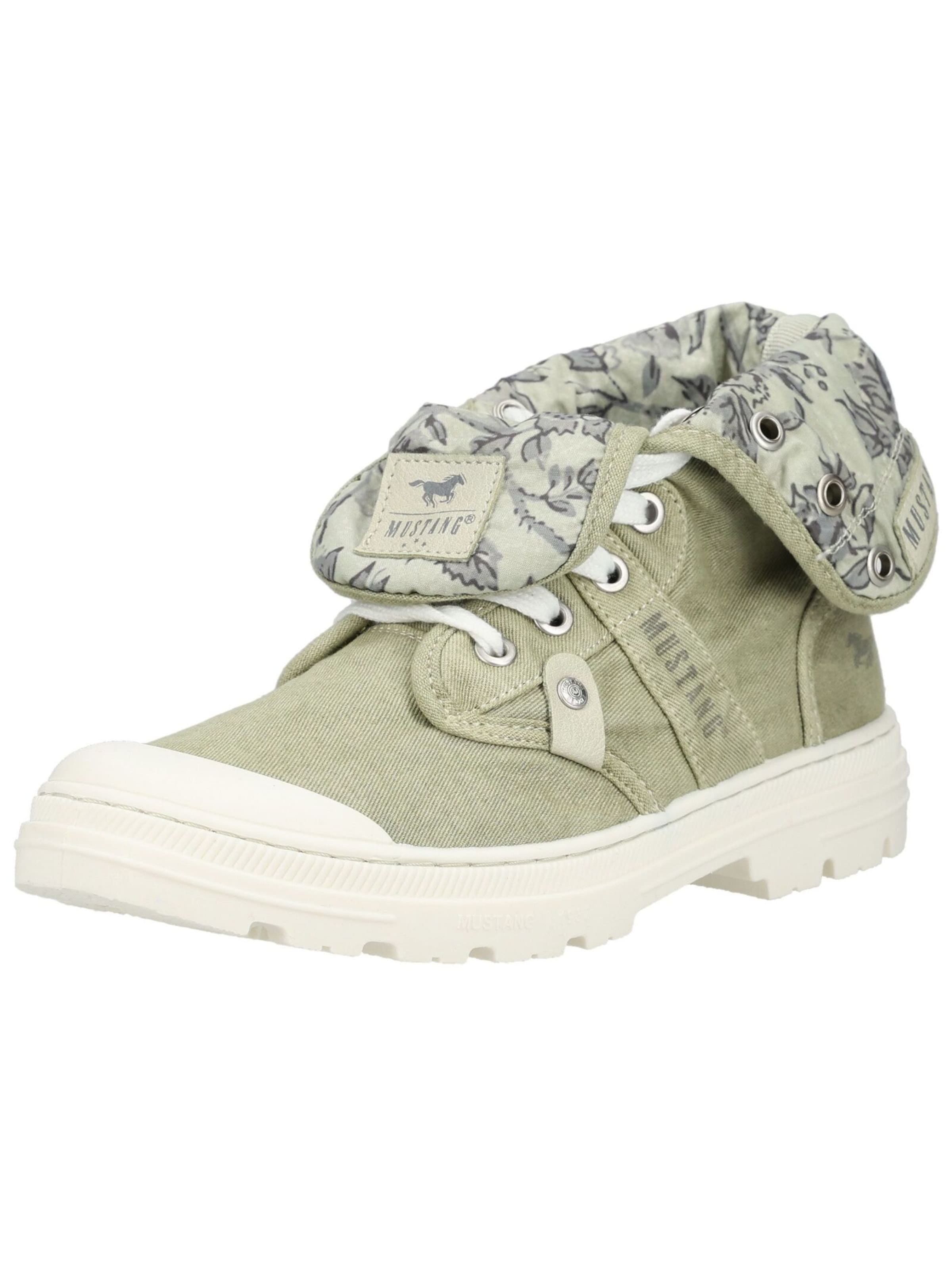 MUSTANG High-top trainers in Green: front