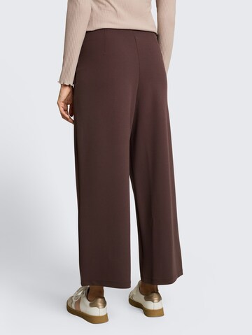 TOM TAILOR DENIM Wide Leg Hose in Braun