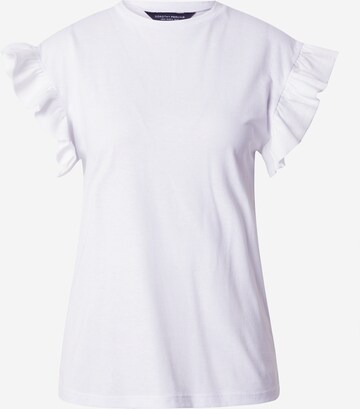 T-shirt Dorothy Perkins en blanc : devant