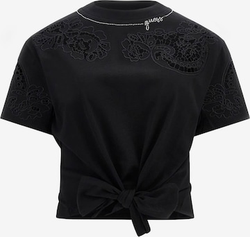 GUESS Shirt 'Ajour' in Schwarz: predná strana