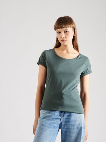 Ragwear T-shirt 'Florah' i grön: framsida