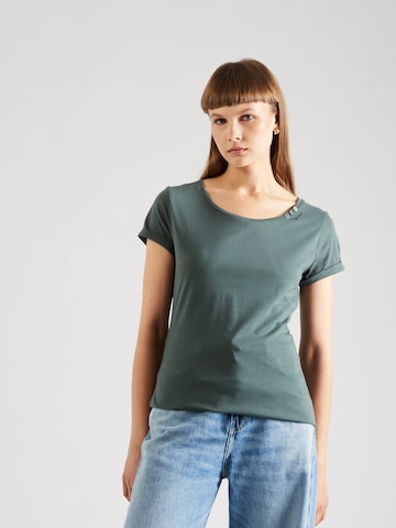 Ragwear Majica 'Florah' | zelena barva: sprednja stran