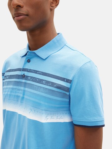 TOM TAILOR Poloshirt in Blau