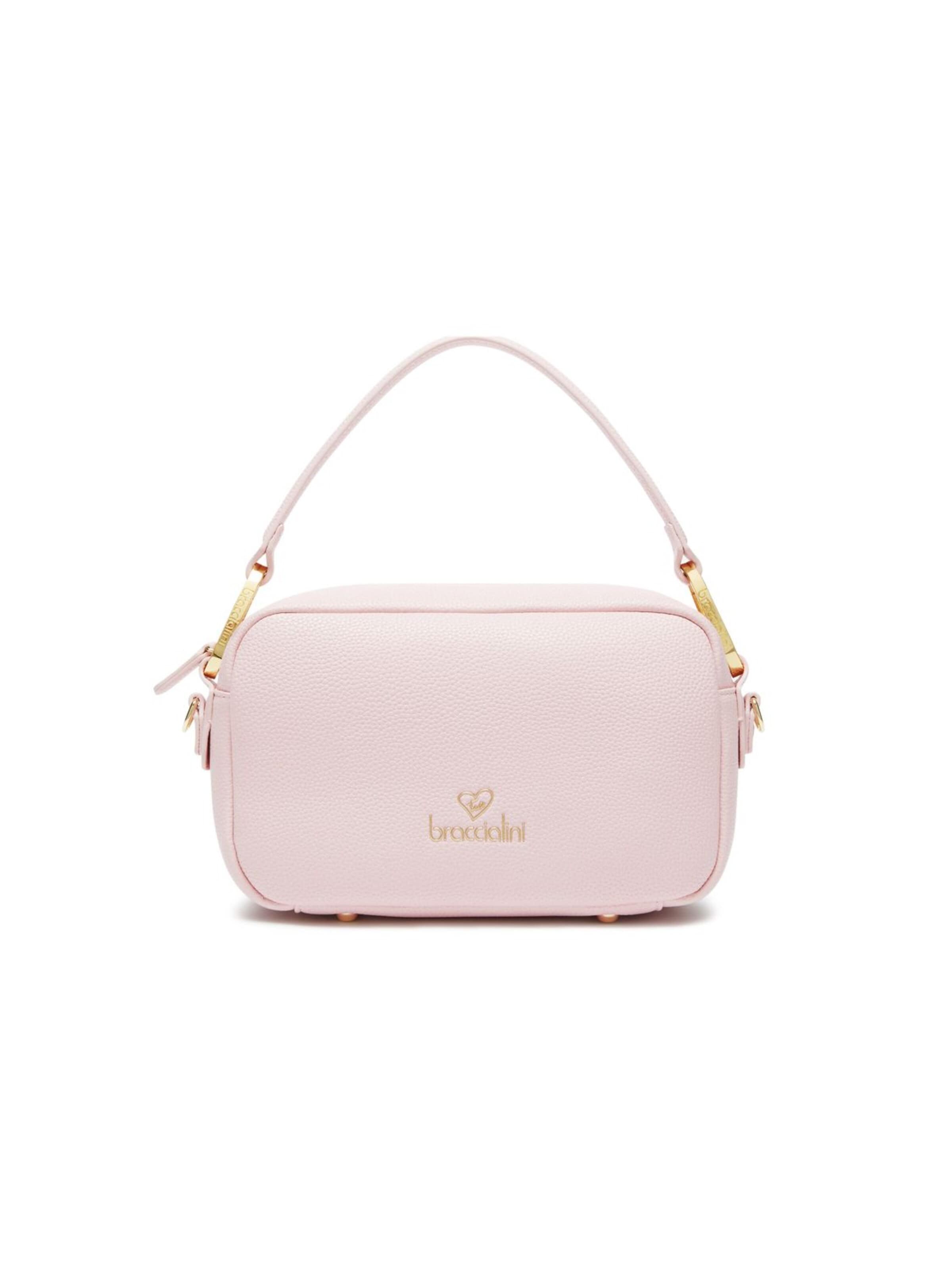 Borsa a tracolla 'Jinny' di Braccialini in rosa: frontale