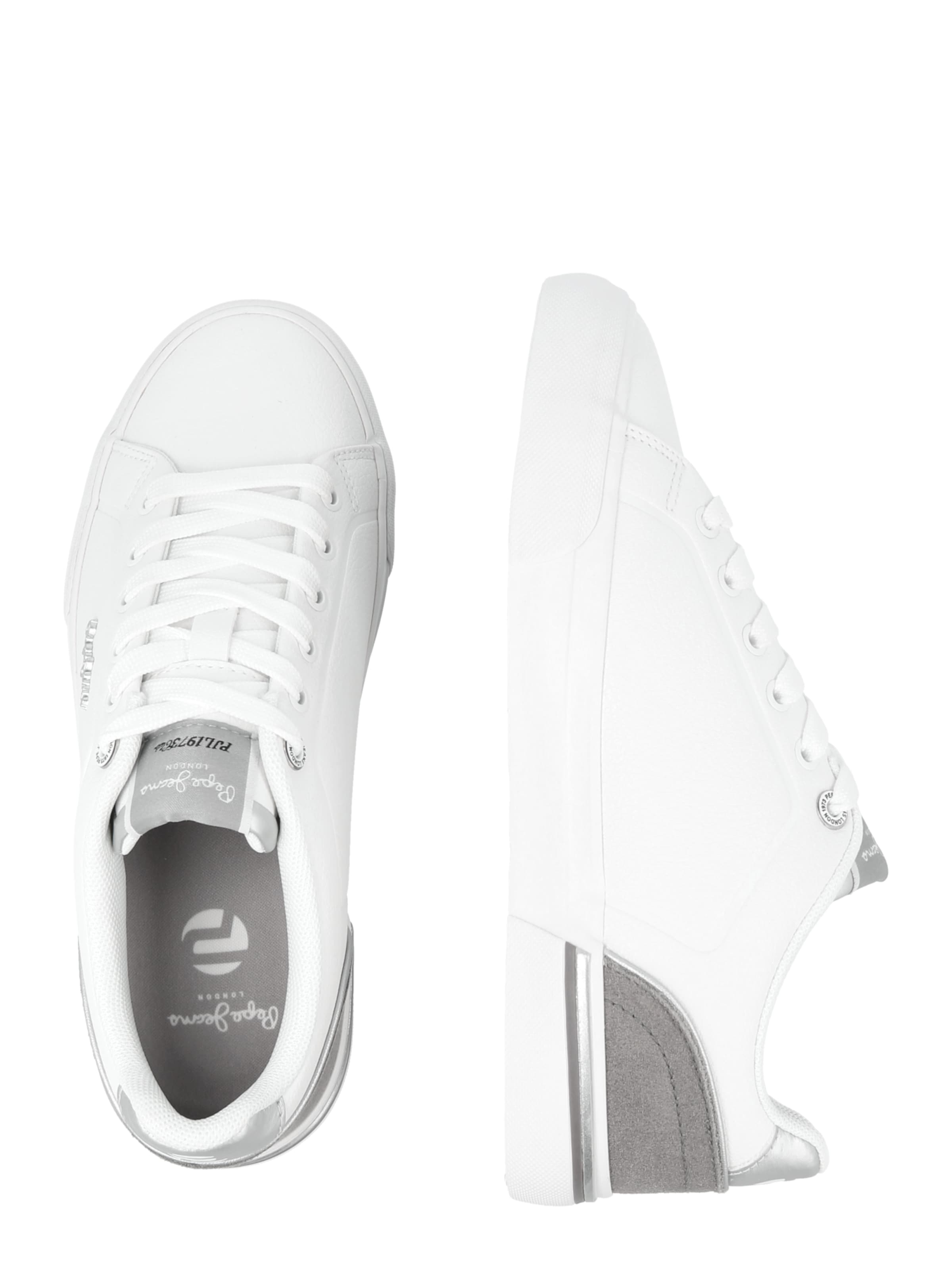Pepe Jeans Sneakers laag 'KENTON CAMPUS' in Wit