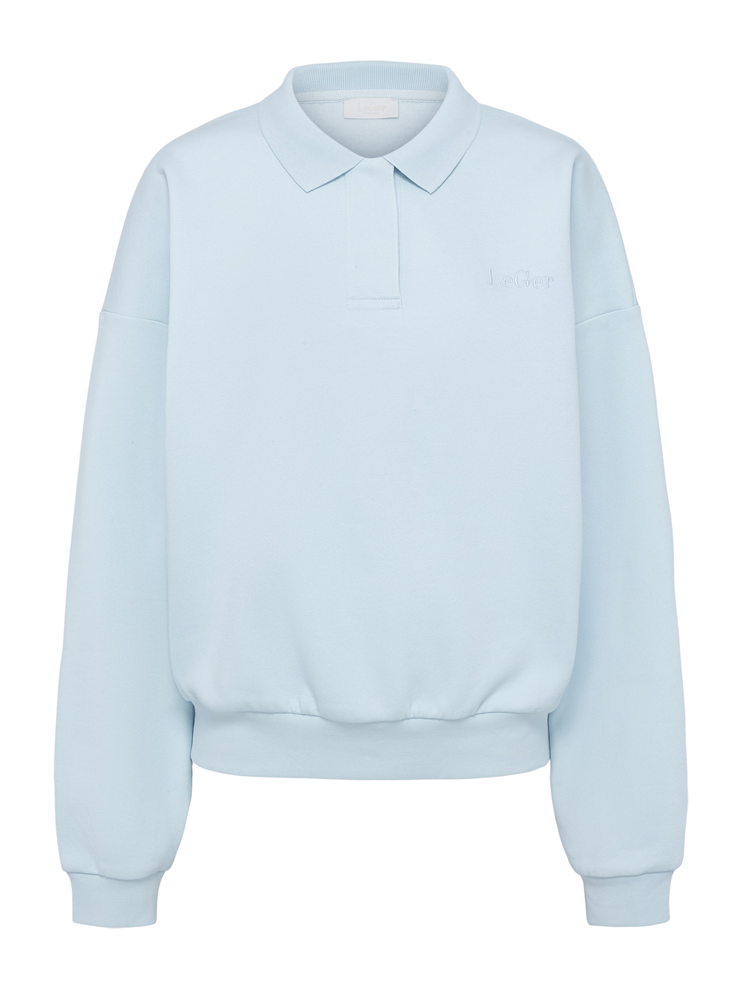 Bluză de molton 'Janneke' de la LeGer by Lena Gercke pe albastru: față