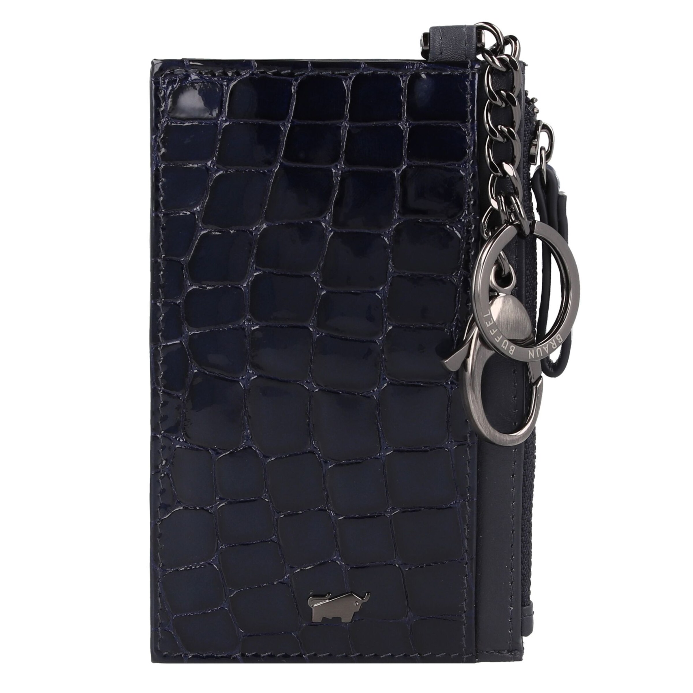 Braun Büffel Key ring 'Verona' in Black: front