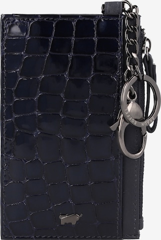 Braun Büffel Key Ring 'Verona' in Black: front