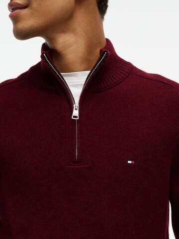 TOMMY HILFIGER Pullover in Rot