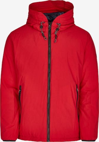 CALAMAR Winter Jacket in Red: front