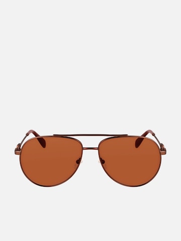 Lunettes de soleil Longchamp en marron