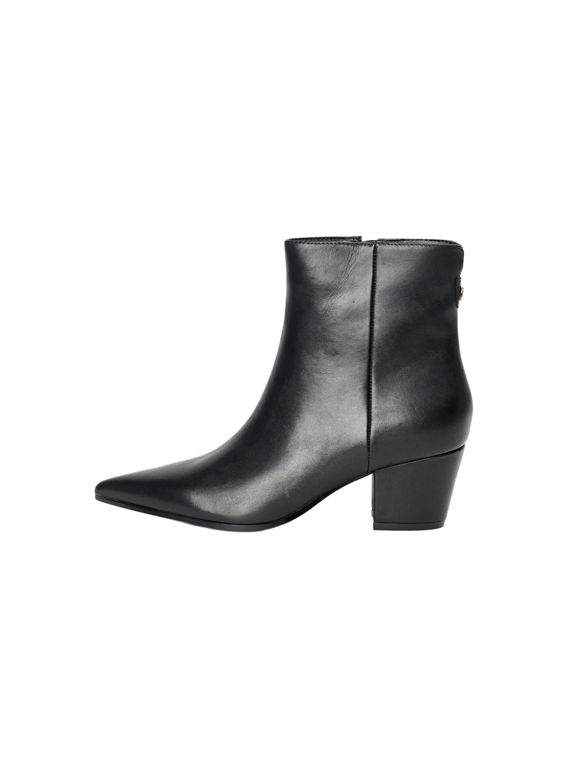 Botine &#x27;Halisa&#x27; GUESS pe negru, Vizualizare produs
