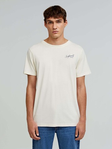 Scalpers Shirt 'Hotel' in Weiß: Vorderseite