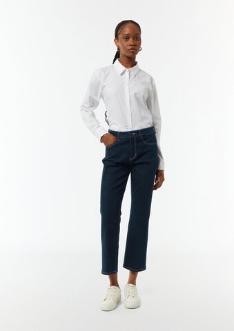 Flared Jeans di comma casual identity in blu: frontale