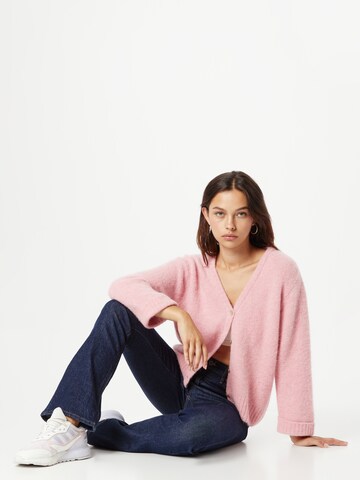 AMERICAN VINTAGE Плетена жилетка 'EAST' в лилав