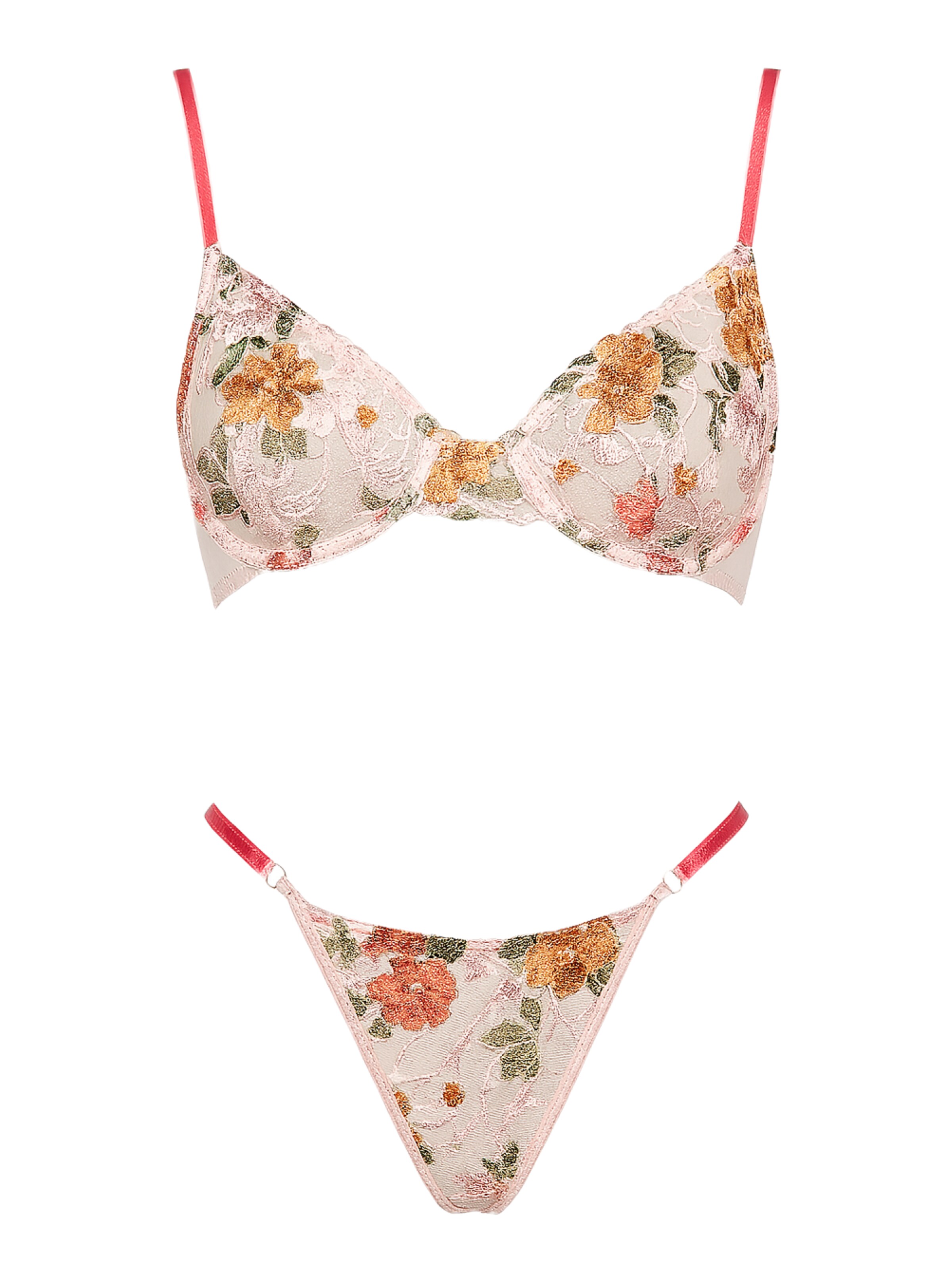 C&City T-shirt Underwear sets in Pink: front