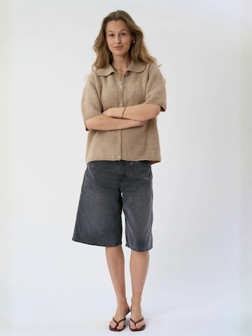 TEESHOPPEN Pullover ' Alba ' i beige