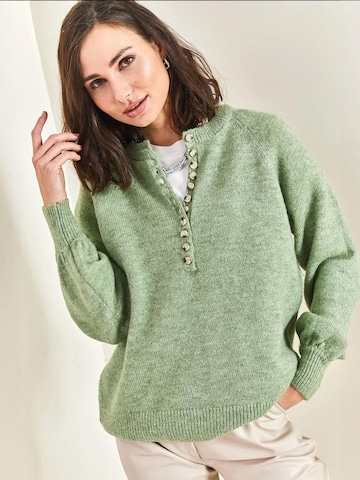 Pull-over Bianco Lucci en vert