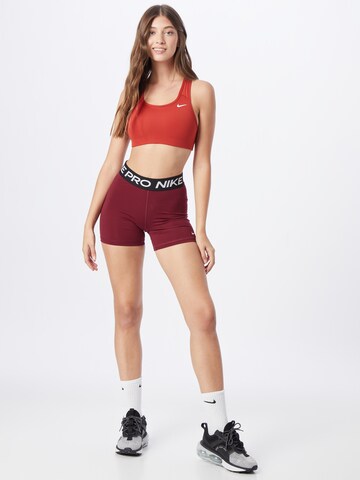 NIKE Skinny Sportshorts 'Pro 365' in Lila