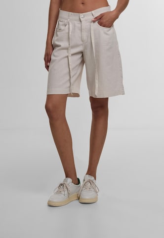 Angels Wide leg Pants in Beige: front