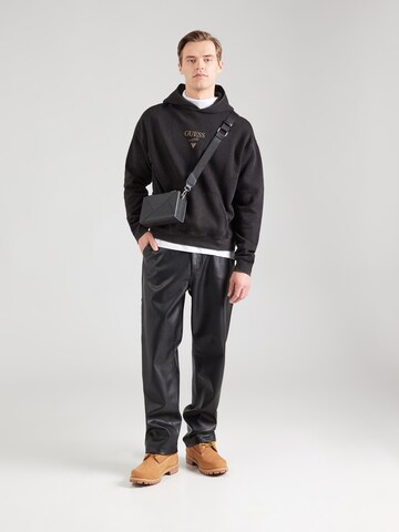 GUESS Originals Tréning póló 'BAKER' - fekete