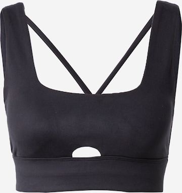 Marika Bustier Sport-BH 'GABBY' in Schwarz: predná strana