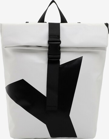 Suri Frey Backpack 'Jessey-Plane' in White: front