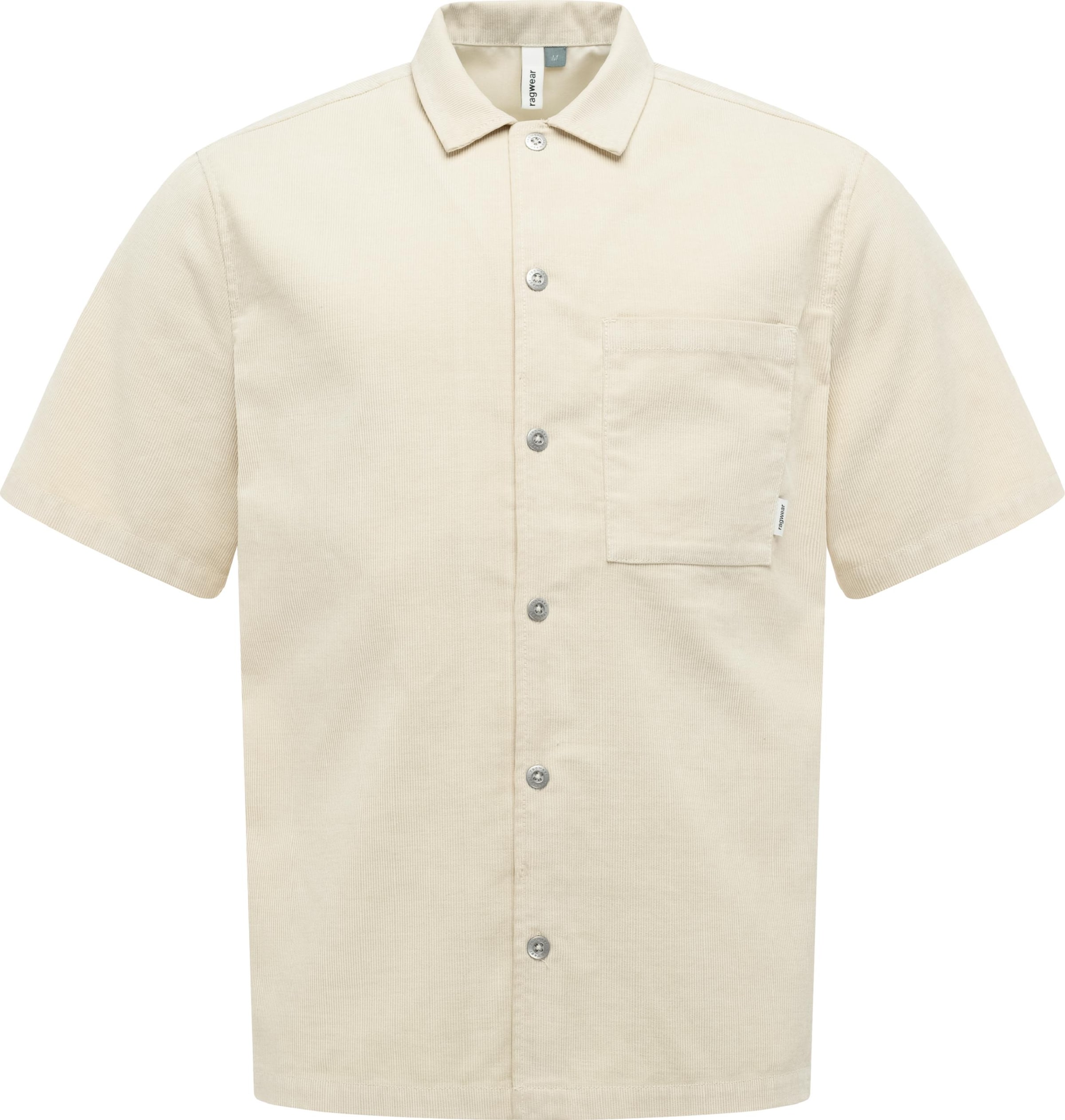 Ragwear Comfort fit Overhemd in Beige: voorkant