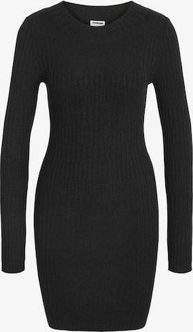 Noisy may Knitted dress 'NANCY' in Black: front