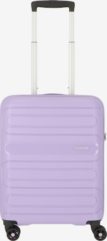 American Tourister Trolley 'Sunside ' in Lila: voorkant