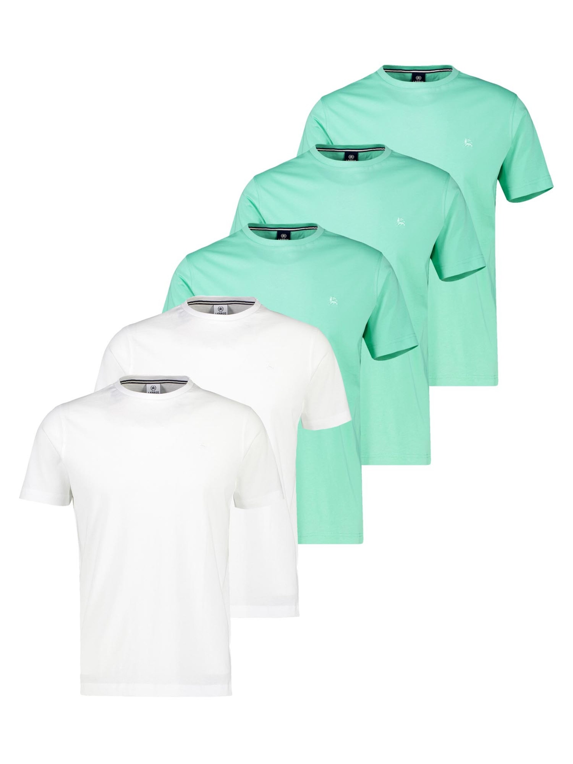 LERROS Shirt 'Basic'‌‌‌‌‌‌ in Blau: Vorderseite
