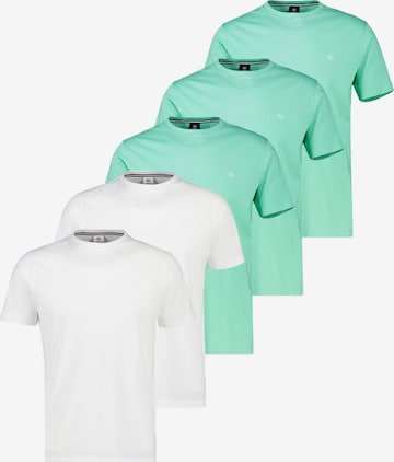 LERROS Shirt 'Basic' in Blau: Vorderseite