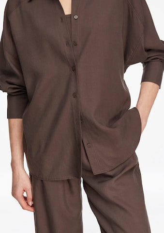 COMMA Blouse in Brown