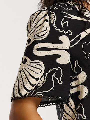Shiwi Blouse 'Imke' in Zwart