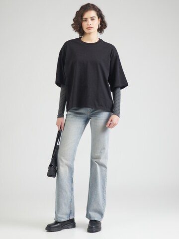 WEEKDAY Bootcut Jeans 'Nova' i blå