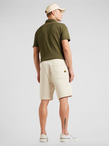 Loosefit Pantaloni 'Premium core' di G-STAR in beige